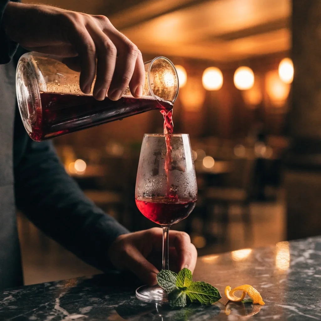 Sala restauracyjna przed otwarciem z nakrytymi stołami i świecami